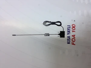 Unıversal Oluk Anteni-Yaylı Kisa - Flash-Foa100