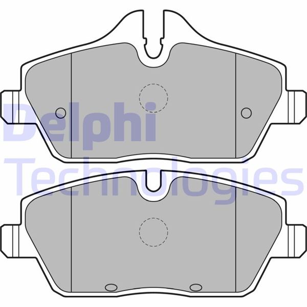 FREN BALATASI ON BMW E87 F45 MINI R55 R56 R57 R58 F54 04> - DELPHI LP2186