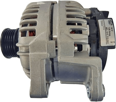Opel Alternator 12v 120a Astra G 98>10 Astra H 04>14 Meriva A 03>10 Vectra C 02>08 Z16xep - Z16xer - Z18x - Hella 8el011712-501