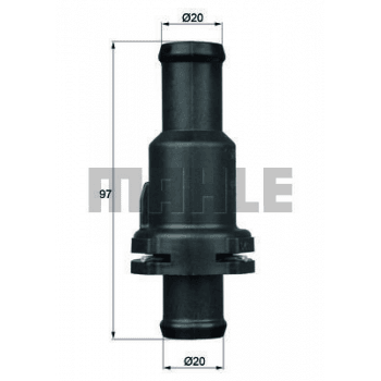 Vag Termostat (75°) A3 A4 A5 Q3 Q7 Tt Caddy CC Eos Golf V VI VII Jetta Passat Tiguan Altea Leon Kodıaq O - Mahle Th575