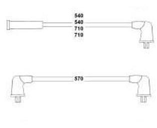 Suzukı Bujı Kablo Takımı Swift G13b - Subaru Justy II 1.3 4x4 - Hellux Hbk3483