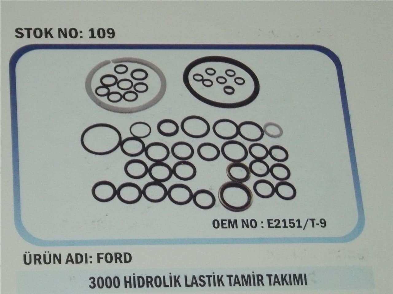 57805 3000-3600 Hidrolik Lastik Tamir Takımı 109 E2152t9 Karadeniz C-437 - PY-57805 - PY-57805