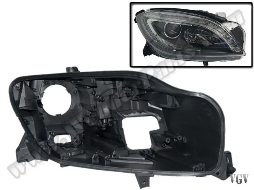 Mercedes Far Kasası Sag (bi-Xenon) ML-Class W166 11>15 - Wenderparts Ma1668205559p2