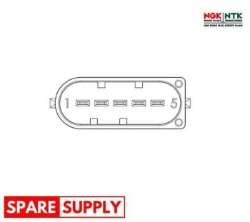 Mercedes Hava Akıs Metre (om668, Motor No: 30210111>) A-Class W168 01>04 Vaneo 414 02>05 - Ngk 93343