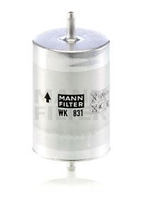 YAKIT FILTRESI LT 28 (2D) LT 35 (2D) LT 46 (2D) , W202 93>00 W210 95>02 W140 93>98 R170 96>00 - MANN WK831