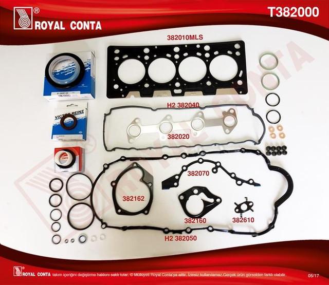 TAKIM CONTA RAINZ KECELI / SUBAP LASTIKLI CLIO MEGANE KANGOO 1,5 F K9K - ROYAL T382000