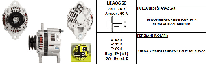ALTERNATÖR> 28V/50A MITSUBISHI FUSO CANTER - LUCAS-LEA0650