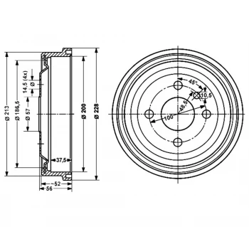 Opel Fren Kampanası Astra F (ince Tip) - Braxıs Ad5009