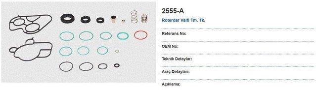 RETARDER VALFI (FULL CONTA) TAMIR TAKIMI M-BENZ ACTROS 96>02 ACTROS MP2 / MP3 03> ACTROS MP4 / MP5 1 - MAY 2555-A