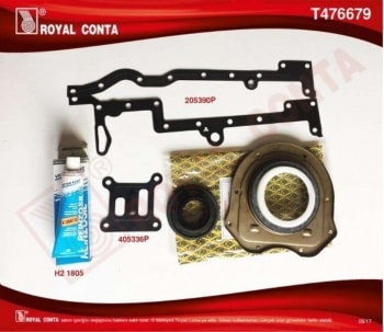 ALT TAKIM CONTASI (SKT KECELI SUBAP LASTIKSIZ) S,K,C HARIC BOXER III JUMPER III 06> 22DT PUMA (2,2HD - ROYAL T476679