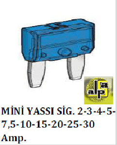 SİGORTA-BIÇAK MİNİ 25 AMP               DOĞAL - MTA-M0600160