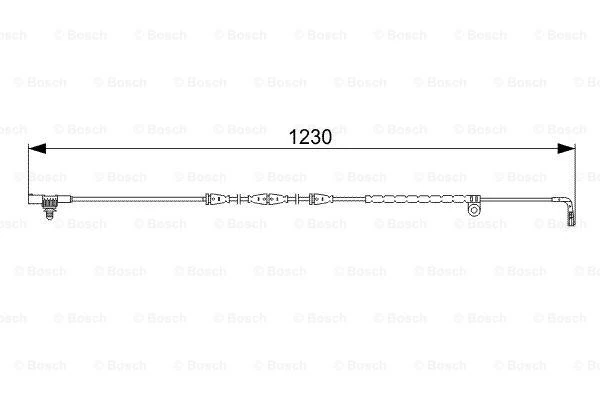 Land Rover Balata Fisi On Land Rover Discovery III Range Rover II 4×4 05>13 - Bosch 1987473022