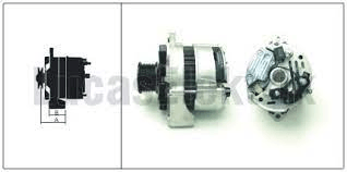 ALTERNATOR A127 12V 55A BOSCH TIPI - LUCAS 619 202 43