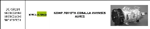 Unıversal Klima Kompresörü>toyota Coralla Avensis Auris - Wondo-47060