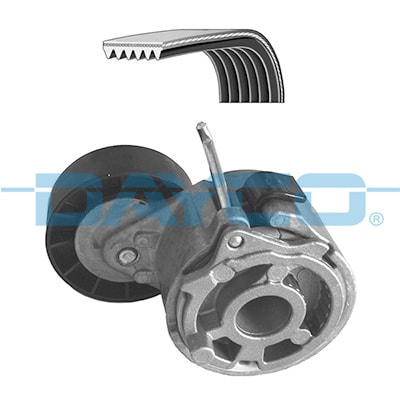 ALTERNATOR GERGI KUTUGU RULMANLI KAYISLI SET IVECO DAILY IV V DUCATO 3,0 F1C 06> 6PK1215 - DAYCO KPV235