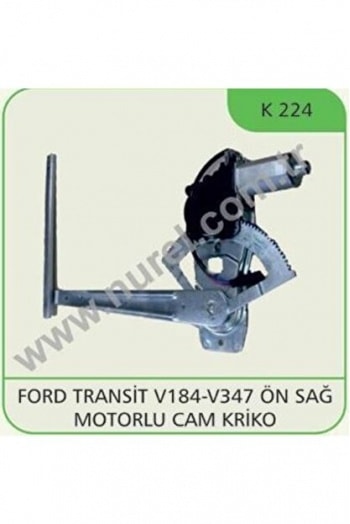 ÖN CAM KRIKOSU SAG  (MOTORLU)TRANSIT 01> V-184 / V-347-V348 - NUREL K 224