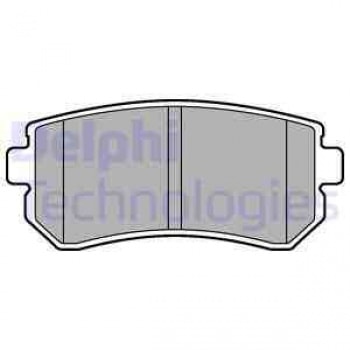 ARKA FREN BALATASI HYUNDAI ACCENT ERA 06> / I20 08>15 / I30 07>12 / IX20 IX35 10> / SONATA 10>14 / K - DELPHI LP2303