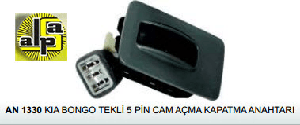 Unıversal Kia Bongo Tekli 5p. Cam Acma-Kapama Anah. - Vertex-An1330