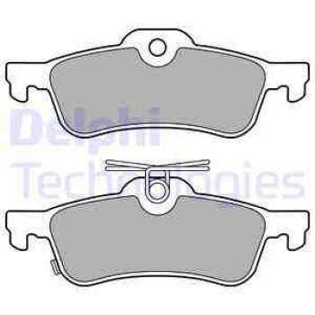 ARKA FREN BALATASI HONDA FK3 CIVIC 2012> TOYOTA YARIS 2010> - DELPHI LP3147