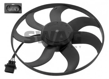 Vag Fan Motoru (390mm) Fabıa İbiza Polo Roomster Toledo Cggb - Swag 30946565