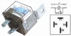 Unıversal Role-Mini Şeffaf 12v 30a 4 Uçlu - Vertex-Vr4500