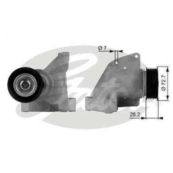 KOMPLE GERGI RULMANI FOCUS 1,4 16V / 1,6 16V ZETEC S 98>05 - GATES T38316
