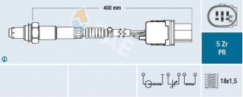 BUJI KABLOSU SET PASSAT 2.0 GOLF IV BORA 1.8 99> - FAE 85061