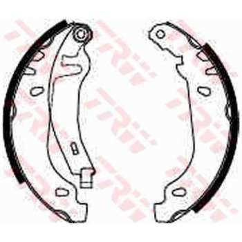 ARKA FREN BALATASI PABUCLU P306 SEDAN / HB XSARA 1,4 1,6 1,8 1,8D 1,9D 1,5 DIZEL (97 00) OLCU: (180 - TRW GS8531
