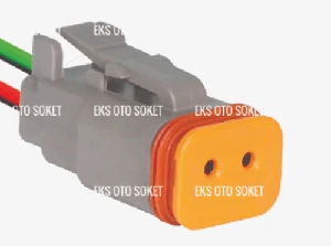 Unıversal Soket>dt06-2s Deutsch İş Makinası Kablolu - Eks-2c049k