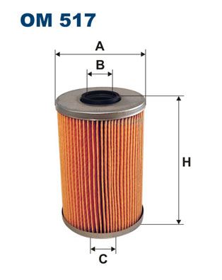 YAG FILTRESI BMW E12 E28 E34 E24 E23 E32 - FILTRON OM517