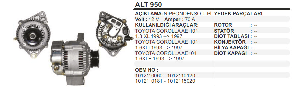 ALTERNATÖR-ND 12V 70A 3 FİŞLİ TOYOTA COROLLA AE 101 1.3 XL 1993 --> 1997 - REMARK-ALT950