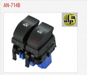 Unıversal Cam Anahtarı>kangoo III - Master III Sol Çiftli - Mavi Soket - Mcar-An714b