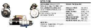MARŞ MOTORU 24V DELCO TİPİ 10DİŞ BMC PROFESYONEL 28MT CUMMINS HYUNDAI ROBEX 4.5KW - AES-STR7150