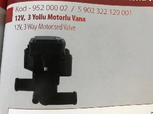 Unıversal Üç Yollu Vana-12v     22mm    5902322120001 - Kormas-95200002