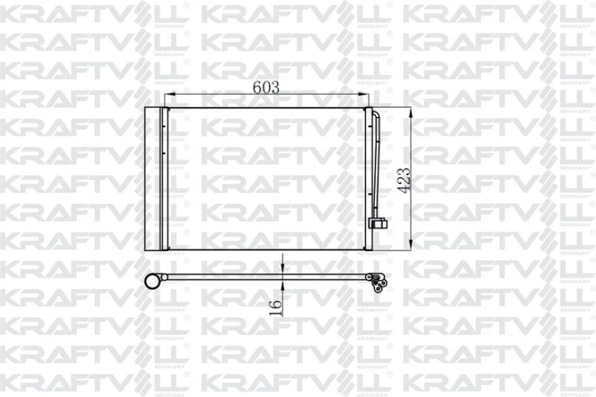 Bmw Klima Radyatoru Bmw M54 N62 N73 E60 E65 E63 E64 - Kraftvoll 08060083