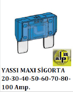 SİGORTA-BIÇAK MAXİ 30 AMP   YEŞİL - MTA-M0600910
