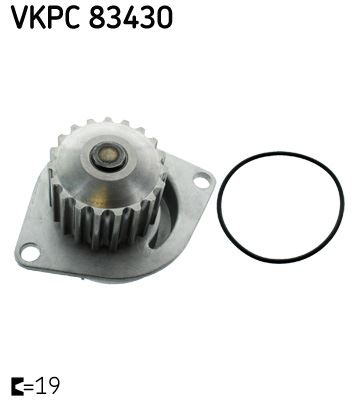 DEVIRDAIM SU POMPASI P106 GTI SAXO VTS TU5J4 (1,6 16V) P206 P207 C3 C4 TU5JP4 (1,6 16V) EC5 - SKF VKPC83430