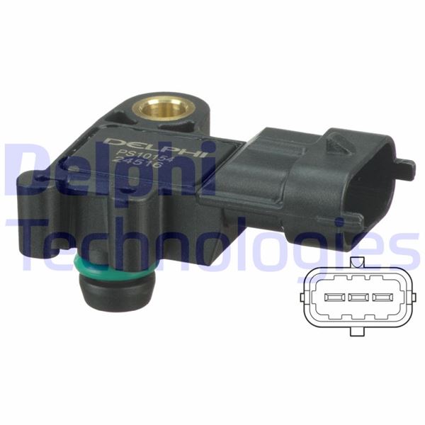 SENSOR EMME BORUSU BASINCI FORD FIESTA VI 1.0 ECOBOOST B MAX C MAX II CUSTOM V362 12>15 2.2 TDCI TRA - DELPHI PS10154