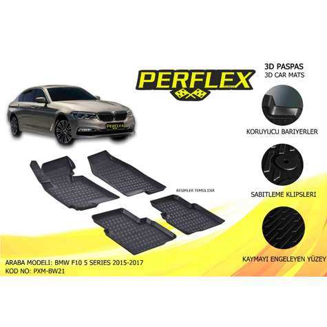 PASPAS 3D HAVUZLU X-MAT BMW  F10 2015-2017 - PERFLEX PXM-BW21