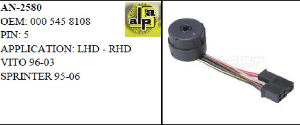 KONTAK TERMİNALİ>VW  LT / MERCEDES SPRINTER 95-06 - VITO 96-03     >>5458108 - MCAR-AN2580