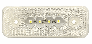 SİDE MARKER BEYAZ - E BELGELİ  E9 24V-2W - WOLFRAM-39021