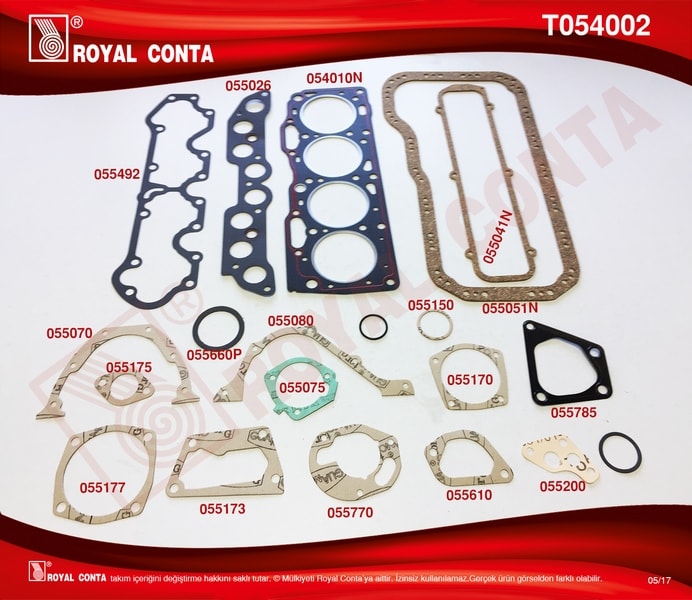 MOTOR TAKIM CONTASI TIPO UNO 1,4 - ROYAL T054002