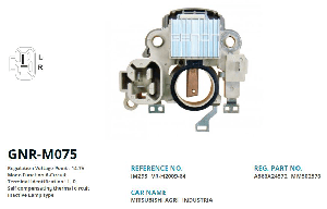 KONJEKTÖR>12V MITSUBISHI FORKLIFT(L,R) - GENON-GNR-M075