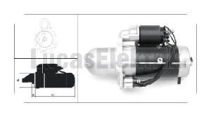 MARŞ MOTORU> 24V/4.0kW/9DİŞ MERCEDES BENZ ATEGO I/II
CITARO,CITO,CONECTO,UNIMOG U,VARIO,ECONIC, - LUCAS-LES0067