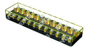 TAŞ SİGORTA KUTUSU 12'Lİ VİDALI - ENG-260106