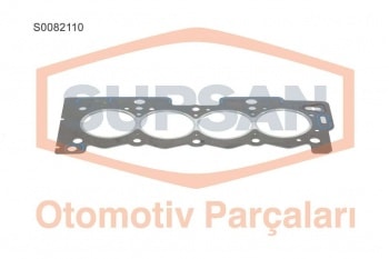 SILINDIR KAPAK CONTASI + 0.20 KALIN 106 206 NEMO BIPPER 306 C2 C3 XSARA TU3A TU3JP-TU3AES 1.4 8V BX - SUPSAN S0082110