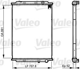 MOTOR SU RADYATORU RENAULT PREMIUM 2 DXI MOTOR (CERCEVESIZ) / (MT) V2005 SONRASI - VALEO 733523