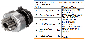 MARŞ DİŞLİSİ-BT 9D BMW/FORD/MAZDA - FORMMETAL-53653