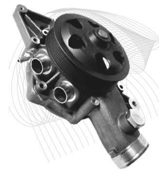DEVIRDAIM KOMPLE - FORD CARGO / 1835 1838 3235 3230 ALUMINYUM YM GENIS PULE 162 MM - TIRSAN WP 00008 02 01