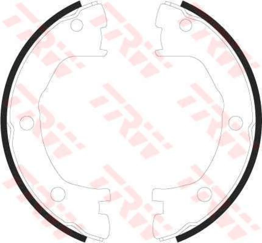 İveco Ticarı El Fren Pabuclu Balata Daıly I II III IV V VI 99> Mascott (90)(110)(120) 172-41 - Trw Gs8440